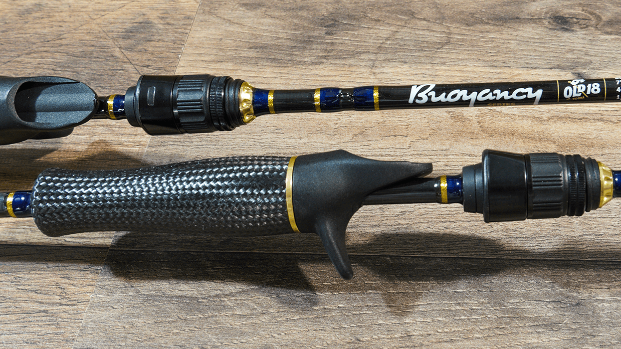 6.6ft mid-fast 2 super light fly fishing rod combo Buoyancy 6'6