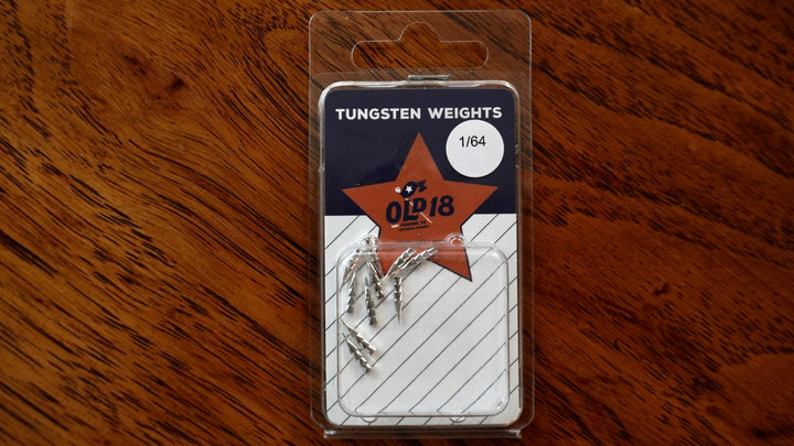 Tungsten Weights / JP Nail Sinker Silver