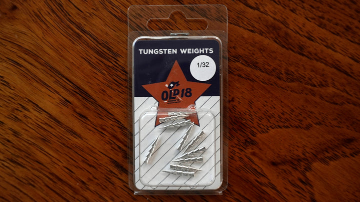 Tungsten Weights / JP Nail Sinker Silver
