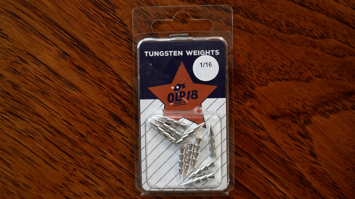 Tungsten Weights / JP Nail Sinker Silver
