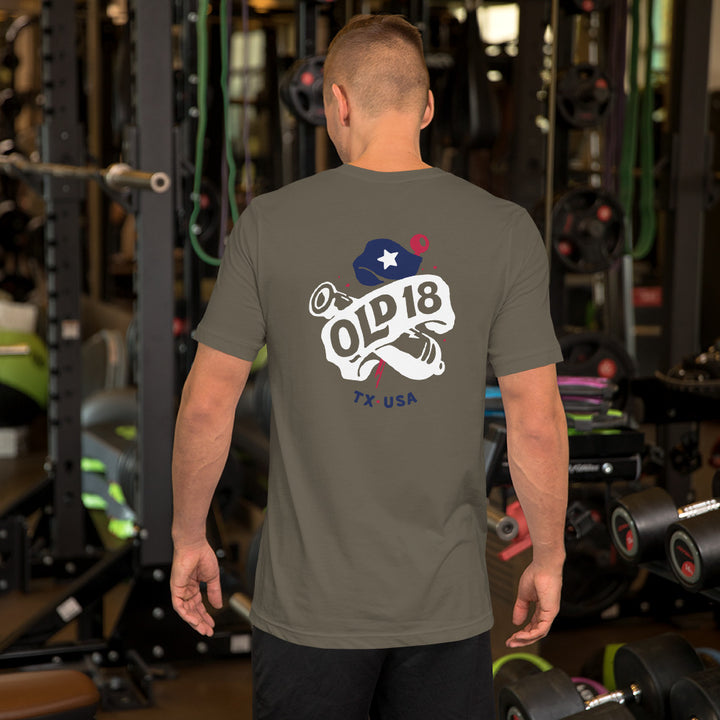 Old 18 Banner and Logo T-Shirt