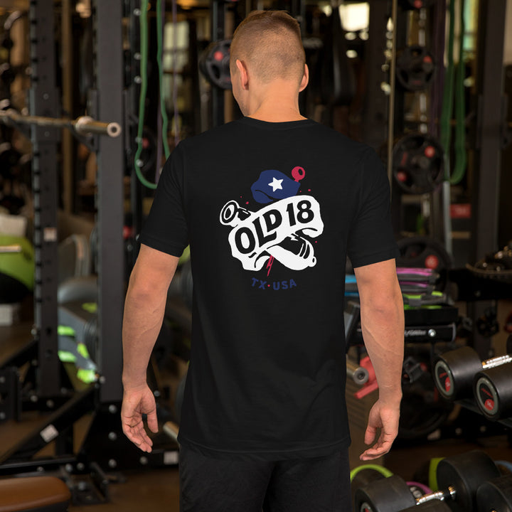 Old 18 Banner and Logo T-Shirt