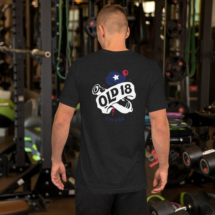 Old 18 Banner and Logo T-Shirt