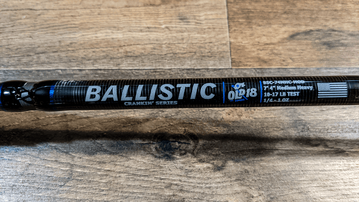 Ballistic - 7'4" Medium Heavy Casting Moderate