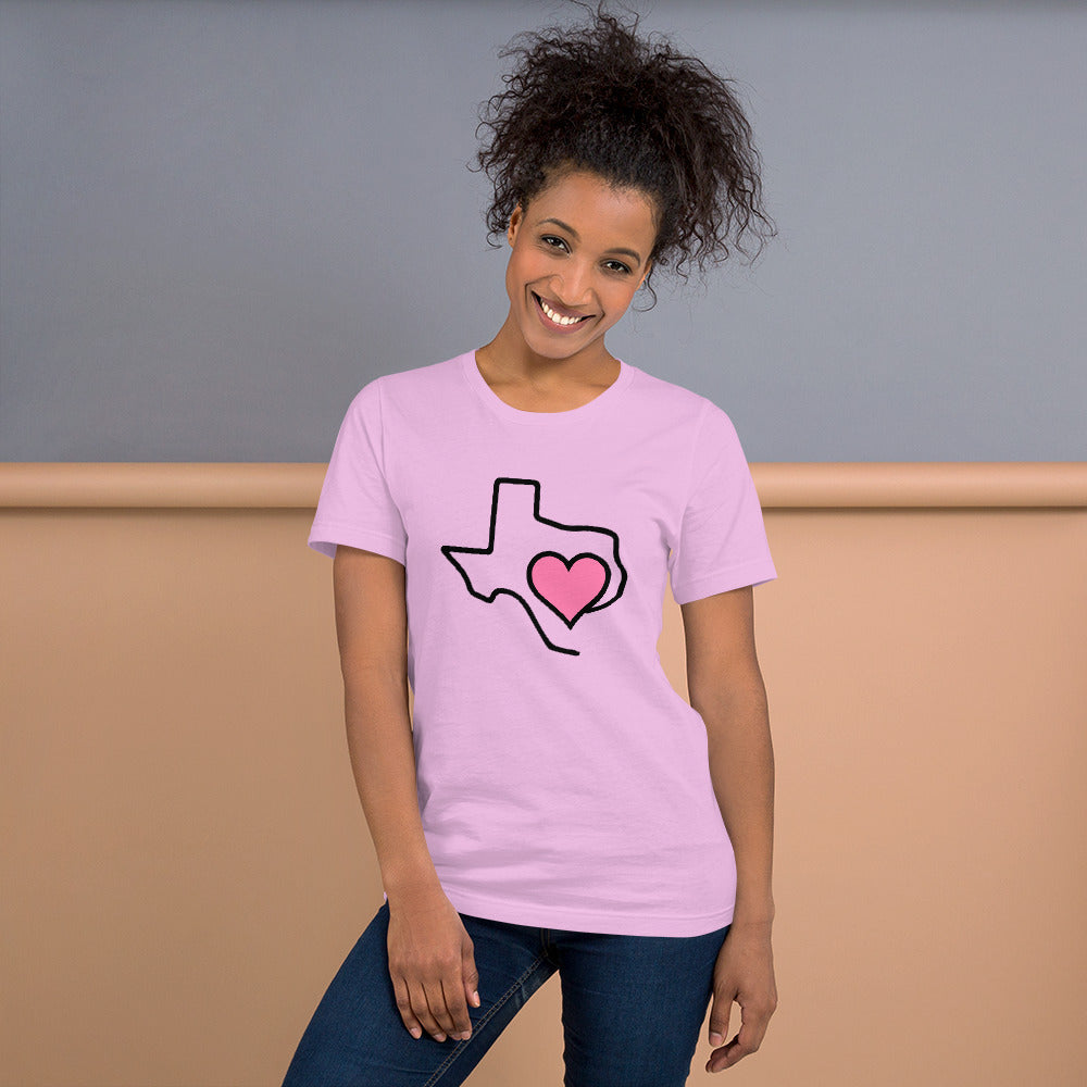 Ladies Heart of Texas T-Shirt